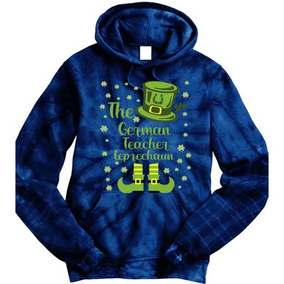 The German Teacher Leprechaun Group Matching St Patricks Day Tie Dye Hoodie