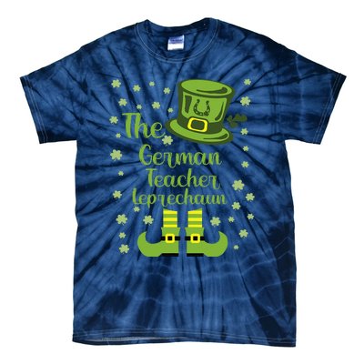 The German Teacher Leprechaun Group Matching St Patricks Day Tie-Dye T-Shirt