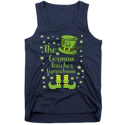 The German Teacher Leprechaun Group Matching St Patricks Day Tank Top