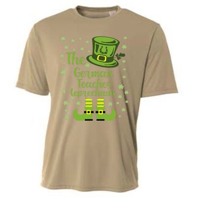 The German Teacher Leprechaun Group Matching St Patricks Day Cooling Performance Crew T-Shirt