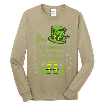 The German Teacher Leprechaun Group Matching St Patricks Day Tall Long Sleeve T-Shirt