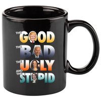 The Good Trump The Bad Biden The Good The Bad The Ugly 11oz C Handle Ceramic Mug