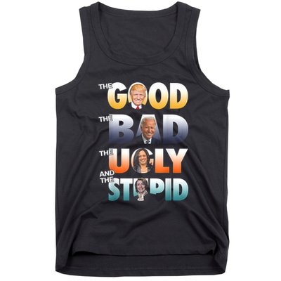 The Good Trump The Bad Biden The Good The Bad The Ugly Tank Top