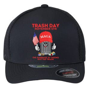 Trump Garbage Trash Day November 5 Garbage Taking Out Trash Flexfit Unipanel Trucker Cap