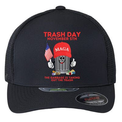 Trump Garbage Trash Day November 5 Garbage Taking Out Trash Flexfit Unipanel Trucker Cap