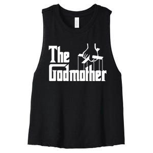 The Godmother Women's Racerback Cropped Tank