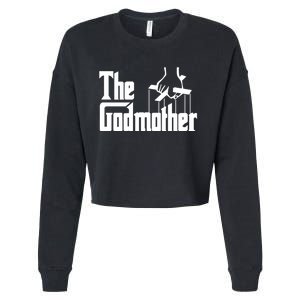 The Godmother Cropped Pullover Crew