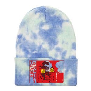 Turbo Granny Tie Dye 12in Knit Beanie