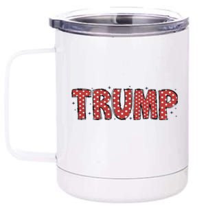 Trump Girl  Trump 2024 12 oz Stainless Steel Tumbler Cup