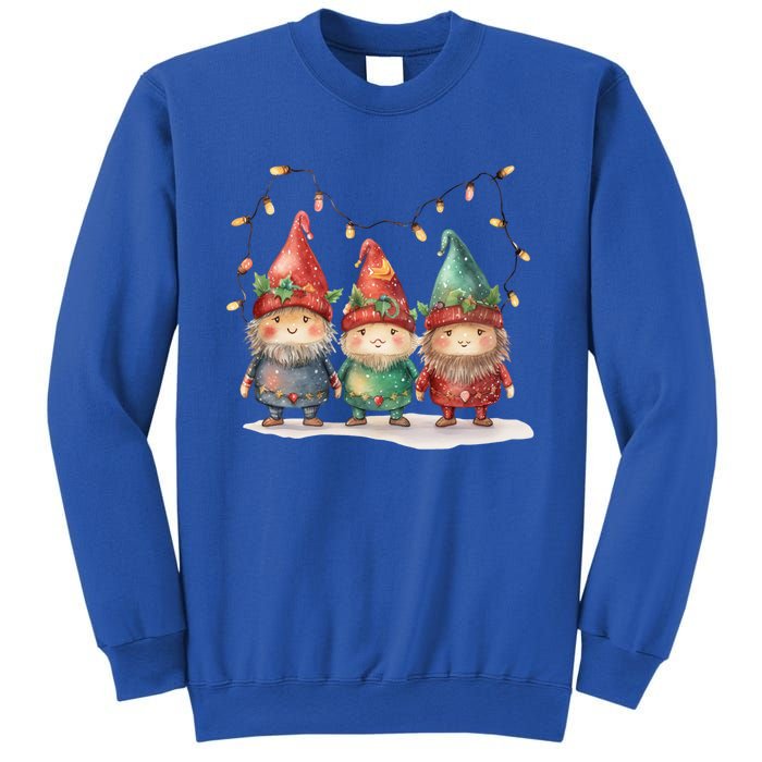 Three Gnomies Tree Christmas Cute Xmas Three Gnomies Gift Sweatshirt