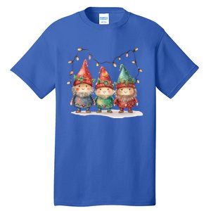 Three Gnomies Tree Christmas Cute Xmas Three Gnomies Gift Tall T-Shirt