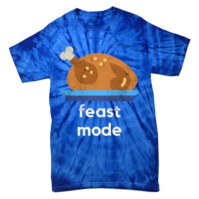 Turkey Gift Thanksgiving 2020 Funny Autumn Feast Mode Funny Gift Tie-Dye T-Shirt