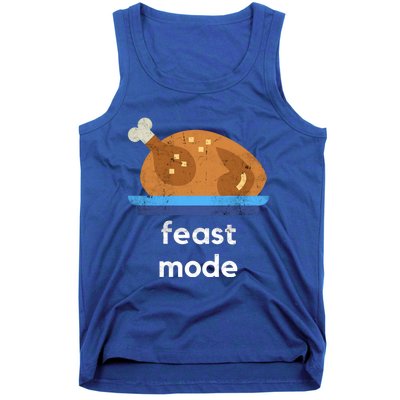 Turkey Gift Thanksgiving 2020 Funny Autumn Feast Mode Funny Gift Tank Top