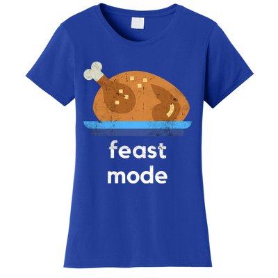 Turkey Gift Thanksgiving 2020 Funny Autumn Feast Mode Funny Gift Women's T-Shirt