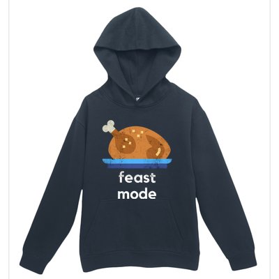 Turkey Gift Thanksgiving 2020 Funny Autumn Feast Mode Funny Gift Urban Pullover Hoodie