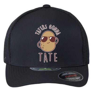 Taters Gonna Tate Funny Potato Tater Tot Foodie Gift Flexfit Unipanel Trucker Cap