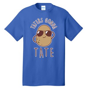 Taters Gonna Tate Funny Potato Tater Tot Foodie Gift Tall T-Shirt