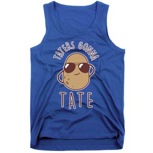 Taters Gonna Tate Funny Potato Tater Tot Foodie Gift Tank Top