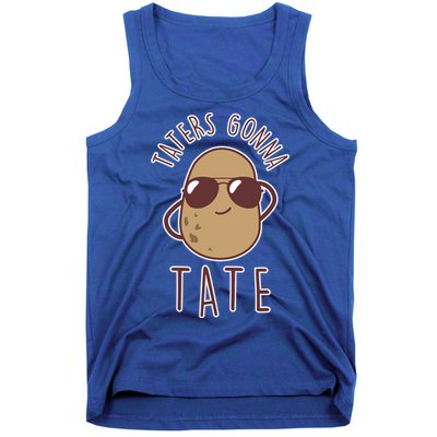 Taters Gonna Tate Funny Potato Tater Tot Foodie Gift Tank Top