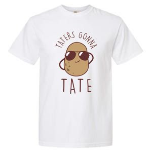 Taters Gonna Tate Funny Potato Tater Tot Foodie Gift Garment-Dyed Heavyweight T-Shirt