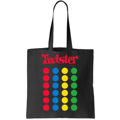 Twister Game Tote Bag