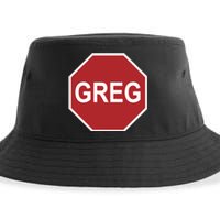 Tism Greg The Stop Sign Sustainable Bucket Hat