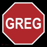 Tism Greg The Stop Sign Cooling Performance Long Sleeve Crew