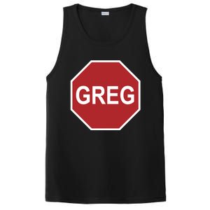 Tism Greg The Stop Sign PosiCharge Competitor Tank