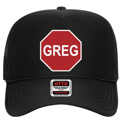 Tism Greg The Stop Sign Trucker Hat