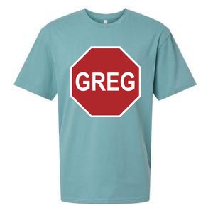 Tism Greg The Stop Sign Sueded Cloud Jersey T-Shirt