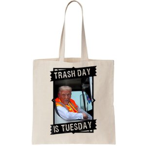 Trump Garbage Truck Trash Day Is Tuesday Tote Bag