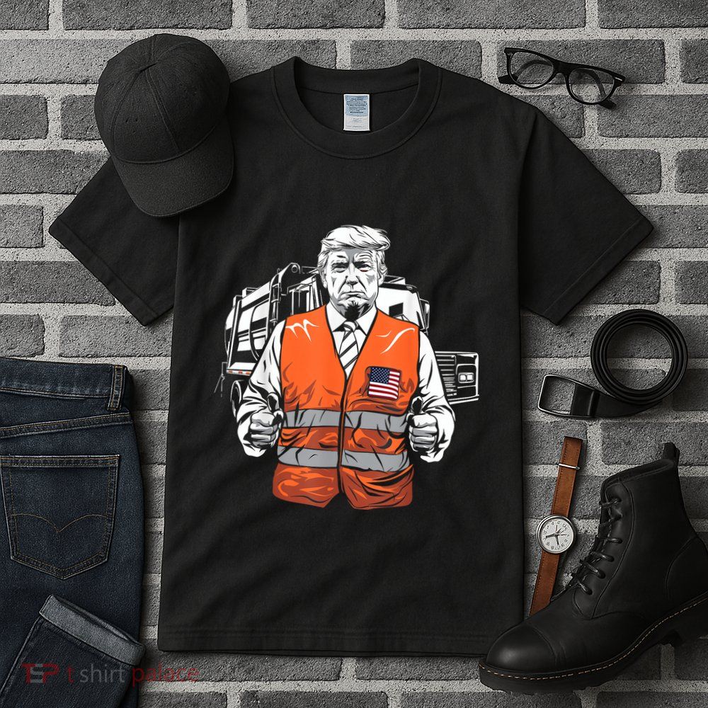 Trump Garbage Truck Vest Tall T-Shirt