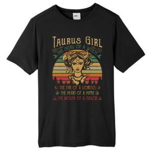 Taurus Girl The Soul Of A Witch The Fire OfThe Soul Of A Witch The Fire Tall Fusion ChromaSoft Performance T-Shirt