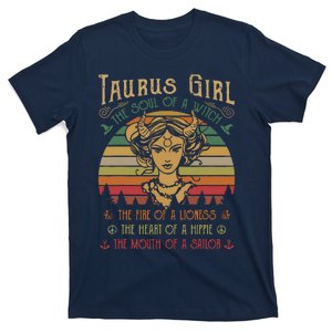 Taurus Girl The Soul Of A Witch The Fire OfThe Soul Of A Witch The Fire T-Shirt