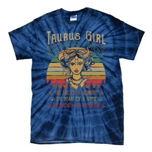 Taurus Girl The Soul Of A Witch The Fire OfThe Soul Of A Witch The Fire Tie-Dye T-Shirt