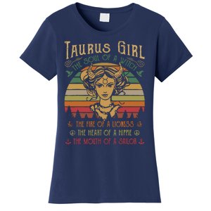 Taurus Girl The Soul Of A Witch The Fire OfThe Soul Of A Witch The Fire Women's T-Shirt