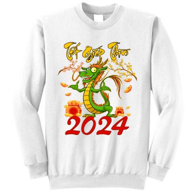 TET GIAP THIN Chuc Mung Nam Moi Vietnamese New Year 2024 Sweatshirt