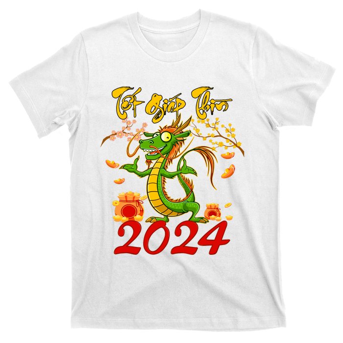 TET GIAP THIN Chuc Mung Nam Moi Vietnamese New Year 2024 T-Shirt