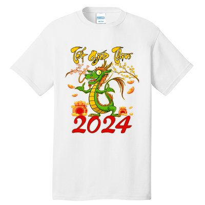 TET GIAP THIN Chuc Mung Nam Moi Vietnamese New Year 2024 Tall T-Shirt