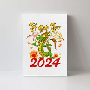 TET GIAP THIN Chuc Mung Nam Moi Vietnamese New Year 2024 Canvas