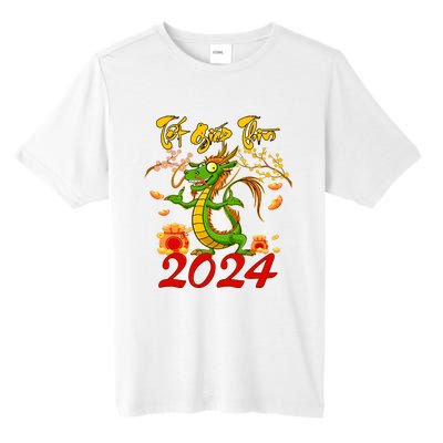 TET GIAP THIN Chuc Mung Nam Moi Vietnamese New Year 2024 Tall Fusion ChromaSoft Performance T-Shirt