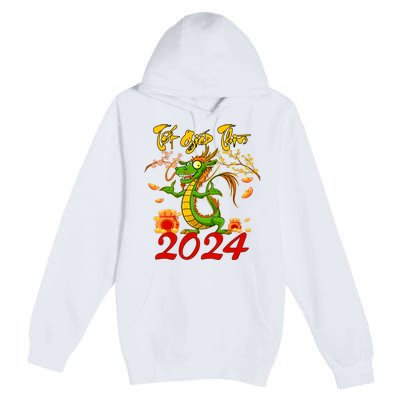 TET GIAP THIN Chuc Mung Nam Moi Vietnamese New Year 2024 Premium Pullover Hoodie