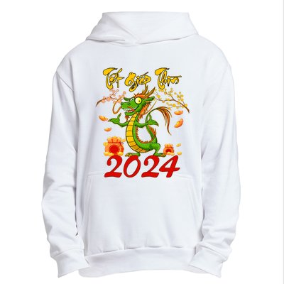 TET GIAP THIN Chuc Mung Nam Moi Vietnamese New Year 2024 Urban Pullover Hoodie