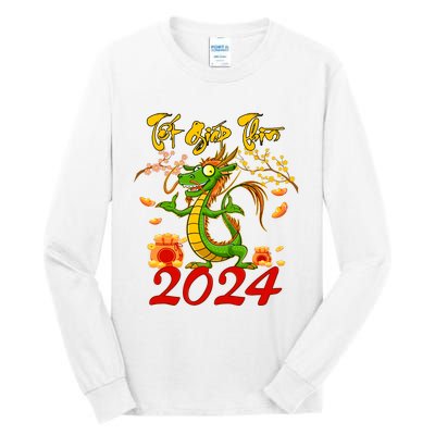 TET GIAP THIN Chuc Mung Nam Moi Vietnamese New Year 2024 Tall Long Sleeve T-Shirt