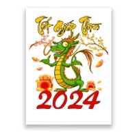 TET GIAP THIN Chuc Mung Nam Moi Vietnamese New Year 2024 Poster