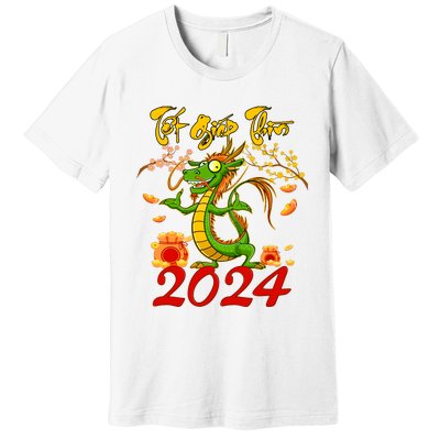 TET GIAP THIN Chuc Mung Nam Moi Vietnamese New Year 2024 Premium T-Shirt