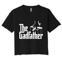 The Gadfather Women's Crop Top Tee