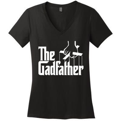 The Gadfather Women's V-Neck T-Shirt