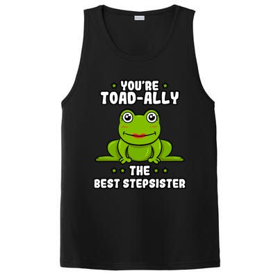 Toadcute Giftally The Best Stepsister Frog Lover Toad Stepsis Cool Gift PosiCharge Competitor Tank