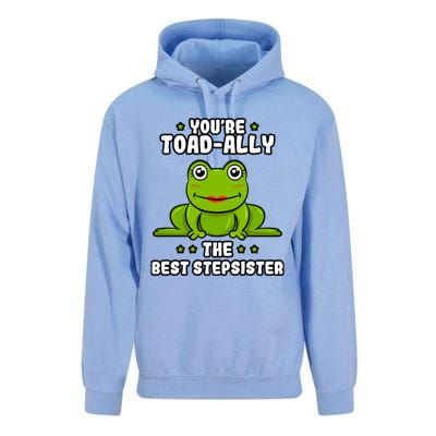 Toadcute Giftally The Best Stepsister Frog Lover Toad Stepsis Cool Gift Unisex Surf Hoodie